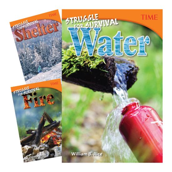 Picture of Teacher Created Materials TIME: Counting On Survival 3-Book Set, Grade 6