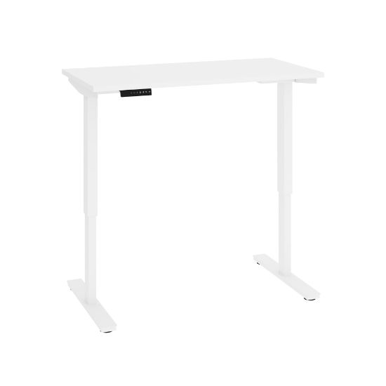 Picture of Bestar Viva Electric 48inW Standing Desk, White