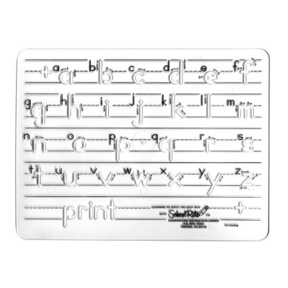 Picture of School Rite Handwriting Instruction Guide Template, Lowercase Manuscript, Grade PreK - 4