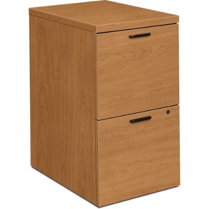 Picture of HON 10500 Full-Height 22-3/4inD Vertical 2-Drawer Mobile Pedestal Cabinet, Harvest Cherry