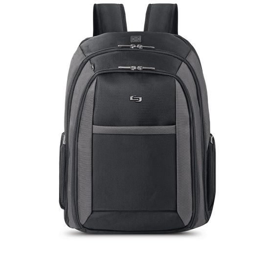 Picture of Solo New York CheckFast?Laptop Backpack, Black