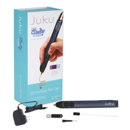 Picture of Juku 3Doodler Create+ 3D Printing Pen, Steel Blue