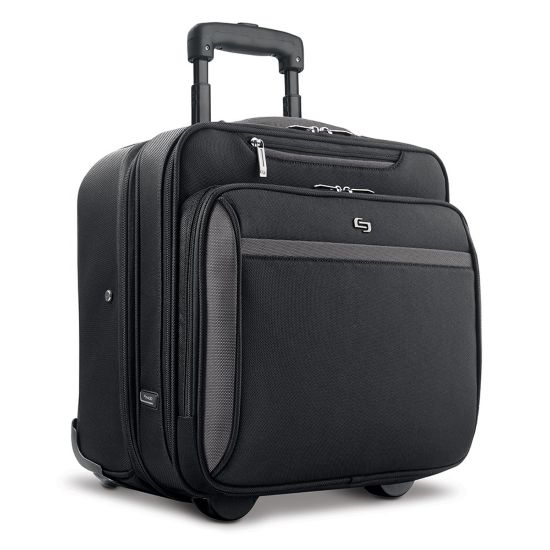 Picture of Solo New York Westside Rolling Overnight Case, Black