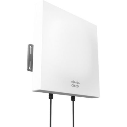 Picture of Meraki Dual Band Patch Antenna - Range - UHF, SHF - 2.4 GHz to 2.5 GHz, 5.15 GHz to 5.875 GHz - 8 dBi - Wireless Data NetworkPatch - N-Type Connector