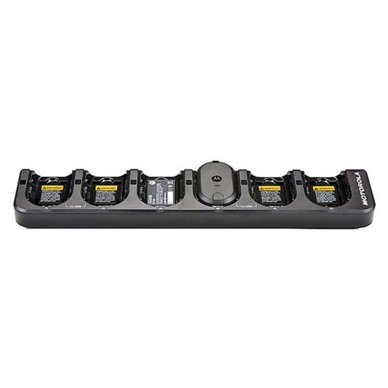 Picture of Motorola Solutions CLPE Multi-Unit Docking Station, 5.8inH x 5.8inW x 21.5inD, Black, HKPN4007A