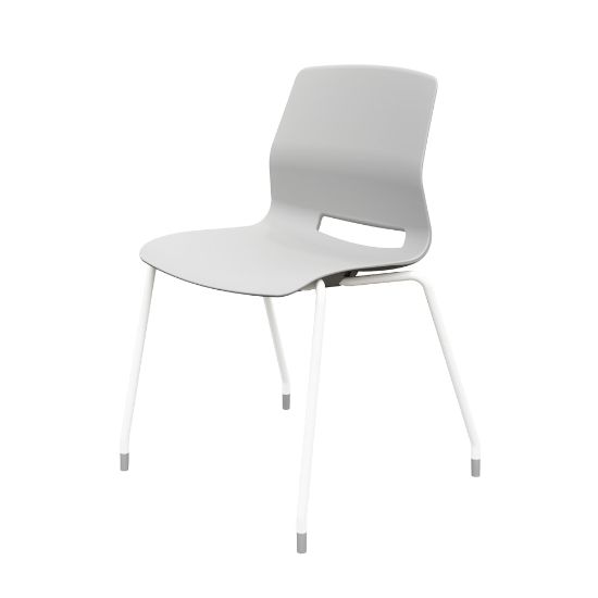 Picture of KFI Studios Imme Stack Chair, Light Gray/White