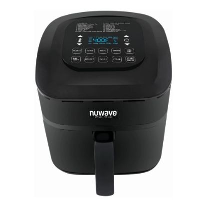 Picture of NuWave Brio 7.25-Quart Air Fryer, 12-3/4in x 15-3/4in x 16-3/4in, Black