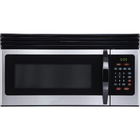 Picture of Black+Decker 1.6 Cu Ft Over-The-Range Microwave, Stainless Steel