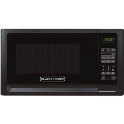 Picture of Black+Decker 1.1 Cu Ft Countertop Microwave, Black