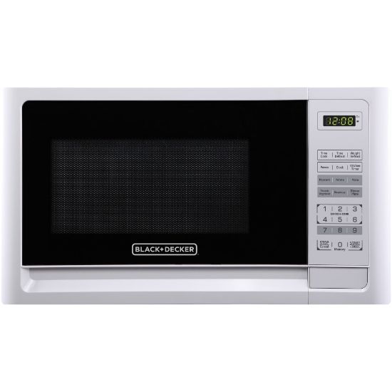 Picture of Black+Decker 0.7 Cu Ft Digital Countertop Microwave, White