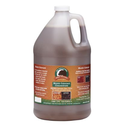 Picture of Just Scentsational Mulch Colorant Concentrate Liquid, 1 Gallon, Brown Bark