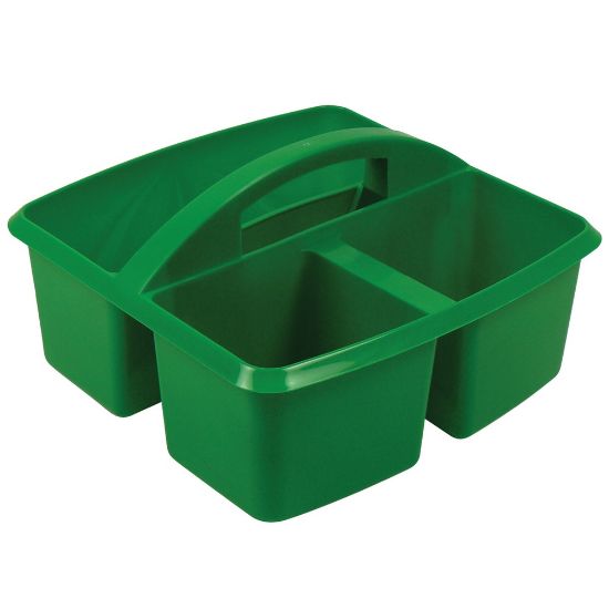 Picture of Romanoff Small Utility Caddies, 9 1/4inH x 9 1/4inW x 5 1/4inD, Green, Pack Of 6