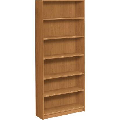 Picture of HON 1870 84inH 6-Shelf Bookcase, Harvest