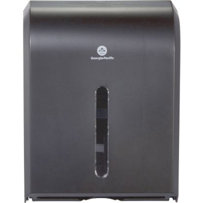 Picture of Georgia-Pacific Combi-Fold Paper Towel Dispenser, Black