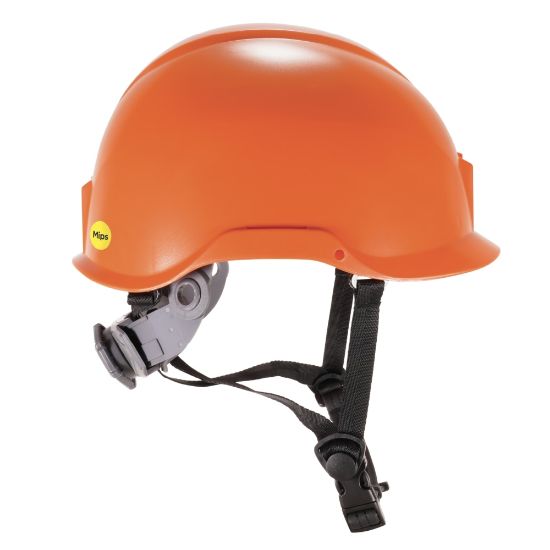 Picture of Ergodyne Skullerz 8974-MIPS Class E Safety Helmet With MIPS Technology, Orange