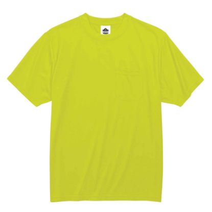 Picture of Ergodyne GloWear 8089 Non-Certified T-Shirt, 4X, Lime