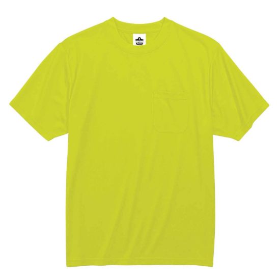 Picture of Ergodyne GloWear 8089 Non-Certified T-Shirt, 4X, Lime