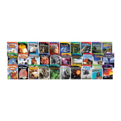 Picture of Teacher Created Materials TIME FOR KIDS Nonfiction Book Set, Set Of 30 Books, Grade 2