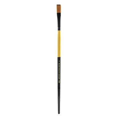 Picture of Dynasty Long-Handled Paint Brush 1526F, Size 6, Flat Bristle, Nylon, Multicolor