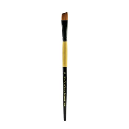 Picture of Dynasty Short-Handled Paint Brush, 1/2in, Angular Bristle, Synthetic, Multicolor