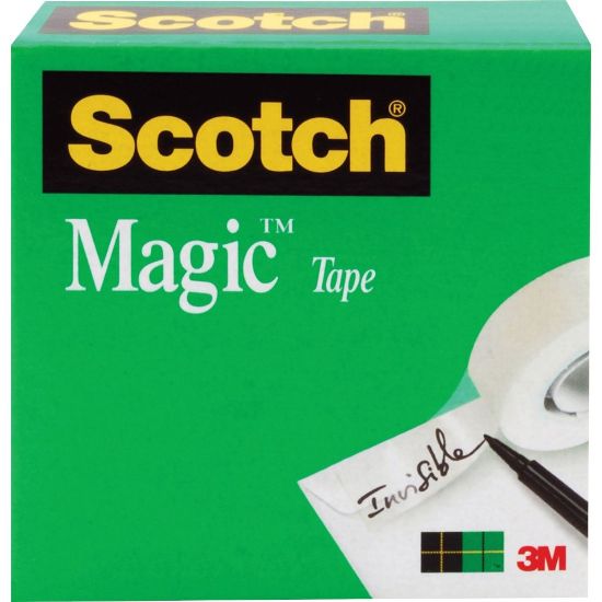 Picture of Scotch Magic Tape, 1in x 216ft, Clear, Pack Of 12 Rolls