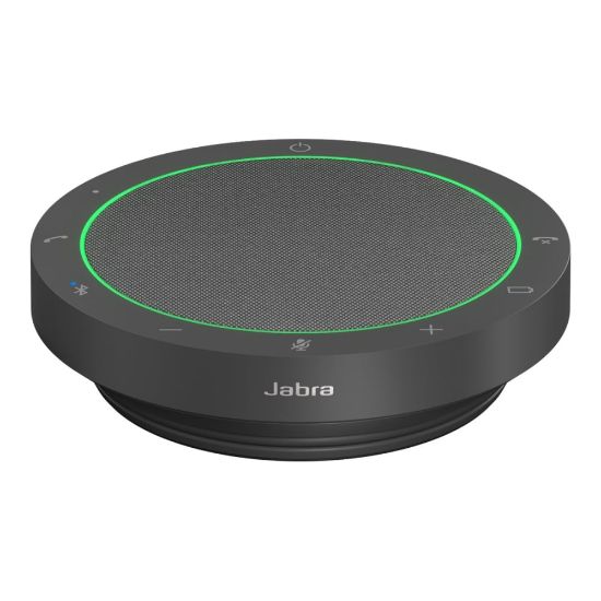 Picture of Jabra Speak2 55 UC - Speakerphone hands-free - Bluetooth - wireless, wired - USB-C, USB-A - dark gray - Zoom Certified, Google Meet Certified, Amazon Chime Certified, Google Fast Pair Certified