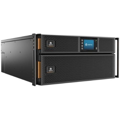 Picture of Vertiv Liebert GXT5 UPS - 10kVA/10kW 208V | Online Rack Tower Energy Star - Double Conversion | 5U | Built-in RDU101 Card | Color/Graphic LCD | 3-Year Warranty