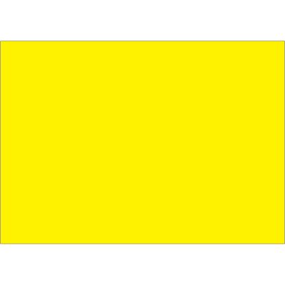 Picture of Tape Logic WriteOn Inventory Labels, DL639L, Rectangle, 5in x 7in, Fluorescent Yellow, Roll Of 500