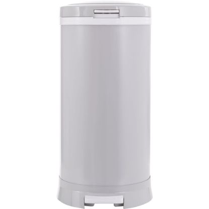 Picture of Bubula Steel Diaper Pail, 9 Gallons, Gray