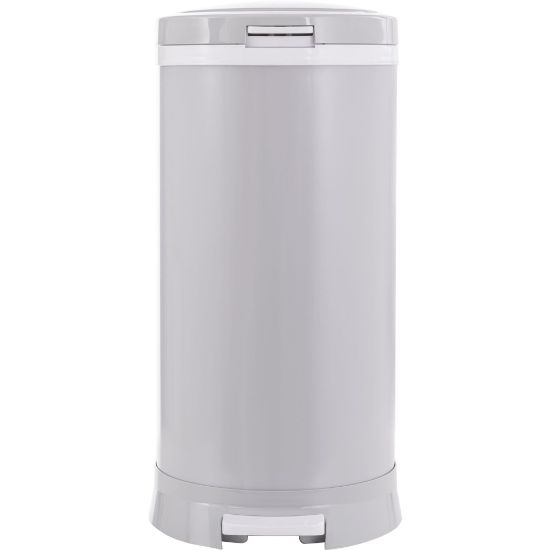 Picture of Bubula Steel Diaper Pail, 9 Gallons, Gray