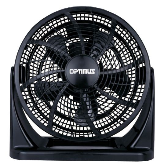 Picture of Optimus Turbo High-Performance Air Circulator, 14-1/2in x 16in, Black