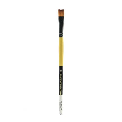 Picture of Dynasty Short-Handled Paint Brush, Size 12, Wave Bristle, Synthetic, Multicolor