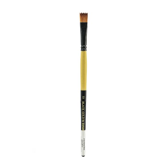 Picture of Dynasty Short-Handled Paint Brush, Size 12, Wave Bristle, Synthetic, Multicolor