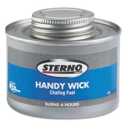 Picture of Sterno Handy Wick Chafing Fuel, 6-Hour Burn, Pack Of 24 Cans