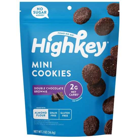 Picture of HighKey Double Chocolate Brownie Cookies, 2 Oz, Pack Of 6 Cookies