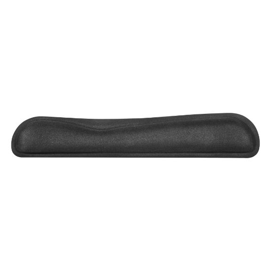 Picture of Allsop Ergoprene Gel Wrist Rest, 4-13/16inL x 17-1/2inW x 1inH, Black, 30192