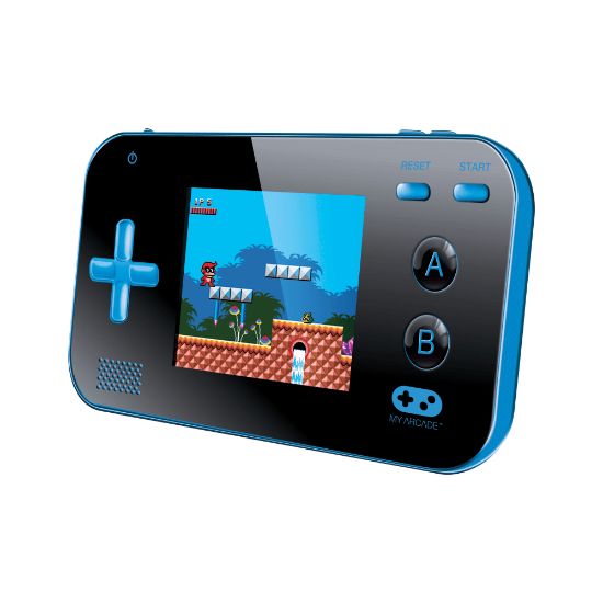 Picture of Dreamgear My Arcade Gamer V Portable Gaming System With 220 Games, Blue/Black, DG-DGUN-2888