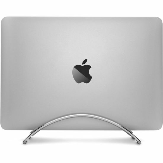 Picture of Twelve South BookArc for MacBook - Up to 16in Screen Support - 3.1in Height x 4in Width - Desktop - Silver