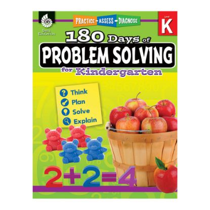 Picture of Shell Education 180 Days Of Problem Solving, Grade K