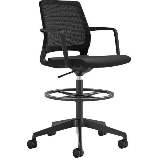 Picture of Safco Medina Extended-Height Mesh Mid-Back Office Chair, Black