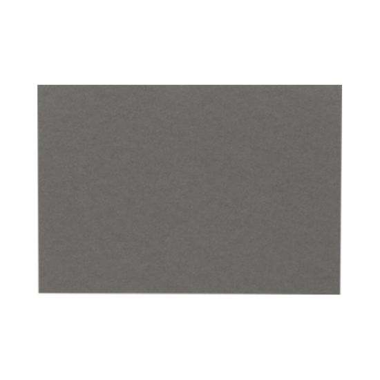 Picture of LUX Flat Cards, A7, 5 1/8in x 7in, Smoke Gray, Pack Of 50