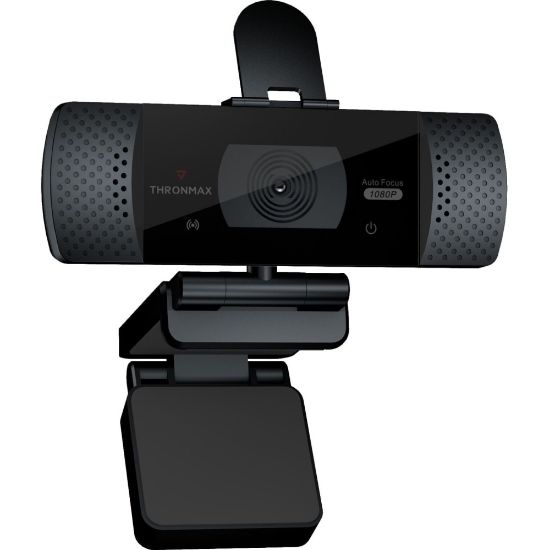 Picture of Thronmax X1 PRO Webcam - 30 fps - USB 2.0 - 1 Pack(s) - 1920 x 1080 Video - CMOS Sensor - Auto-focus - Microphone - Computer, Notebook, Gaming Console