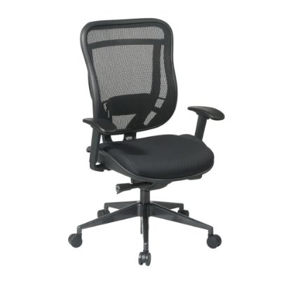 Picture of Office Star SPACE Big & Tall High-Back Mesh Chair, Black/Gunmetal