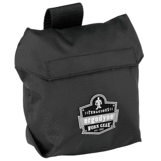 Picture of Ergodyne Arsenal 5182 Half-Mask Respirator Bag, 7inH x 3inW x 8-1/2inD, Black