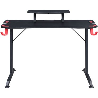 Picture of Lorell Gaming 48inW Computer Desk, Black