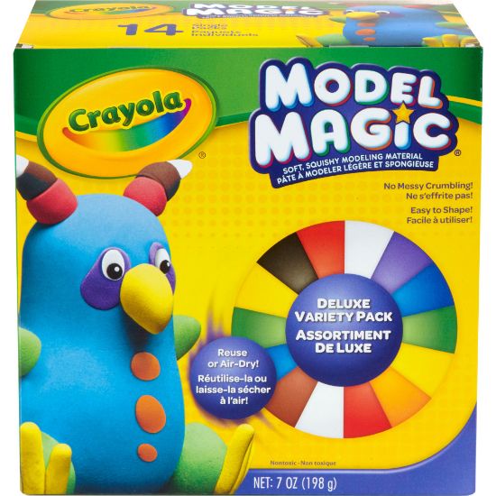 Picture of Crayola Model Magic Variety Pack, Assorted Colors, Pack Of 14