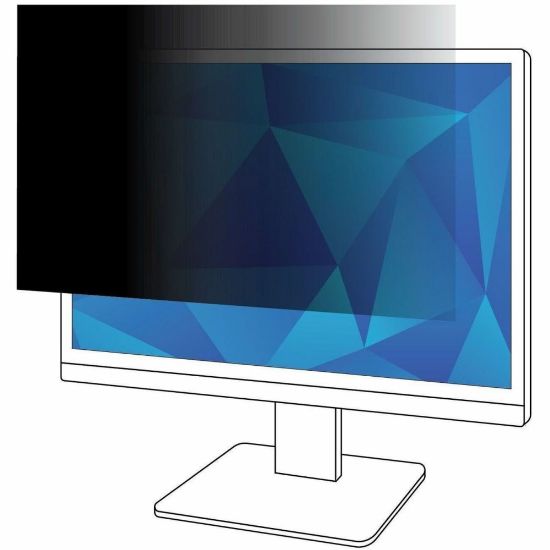 Picture of 3M Privacy Filter for 31.5in Widescreen Monitor (16:9) - For 31.5in Widescreen LCD Monitor - 16:9 - Scratch Resistant, Fingerprint Resistant, Dust Resistant - Anti-glare