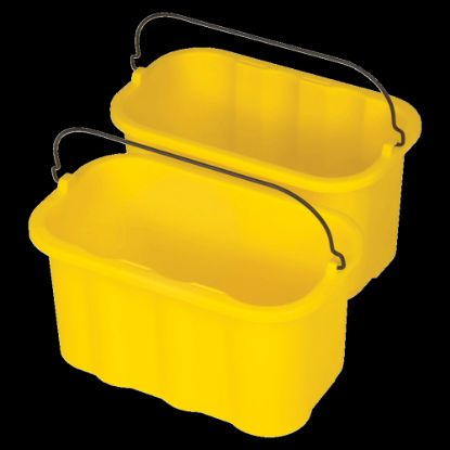 Picture of Rubbermaid Sanitizing Caddy, 10 Quarts, Yellow