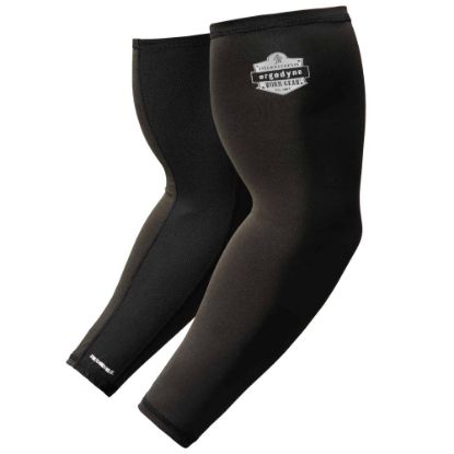 Picture of Ergodyne Chill-Its 6690 Cooling Arm Sleeve, X-Large, Black