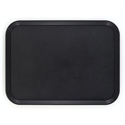 Picture of Cambro Fast Food Trays, 14in x 18in, Black, Pack Of 12 Trays